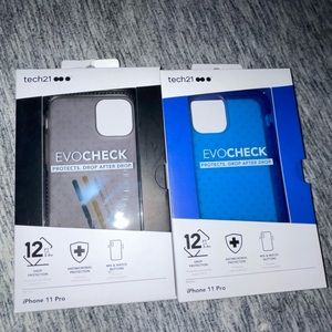 (2) TECH 21 IPHONE 11 PRO Phone case